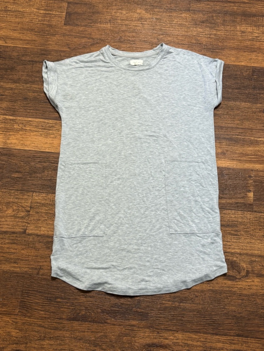 Lou & Grey Heather Gray Tee Dress